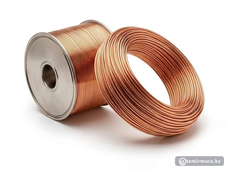 Медная проволока CU AG 0.1 0,15 мм EN 13 602 — ⌀0,15 мм, склад TEMIR MURA